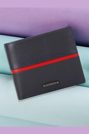 Police Leather Two Fold Wallet