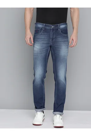 Indian Terrain Men Brooklyn Slim Fit Light Fade Stretchable Jeans