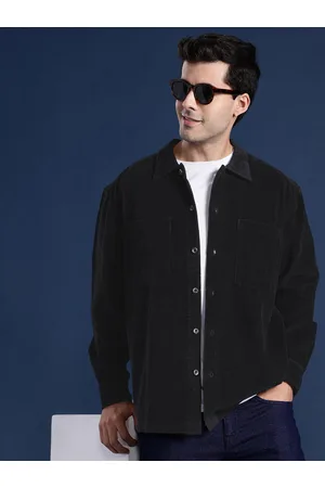 Mast & Harbour Men Corduroy Pure Cotton Shacket