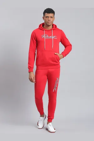 Rock.it Typography Printed Long Sleeved Hooded Tracksuits