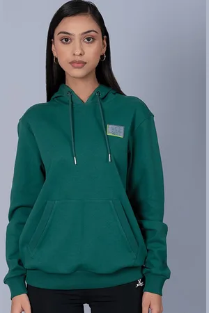 Muvazo Unisex Hooded Long Sleeves Cotton Pullover Sweatshirt