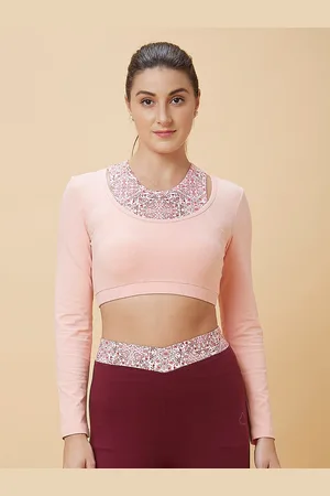 Being Human Self Design Cotton Fitted Top