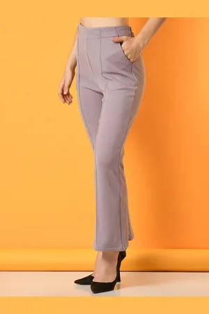 Kalini Women Comfort Flared Wrinkle Free Trouser