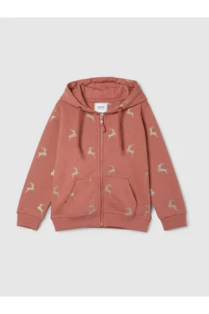 Max Collection Girls Conversational Printed Sweatshirt
