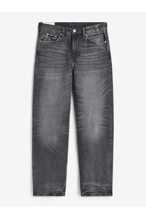 H&M Men Pure Cotton Loose Jeans