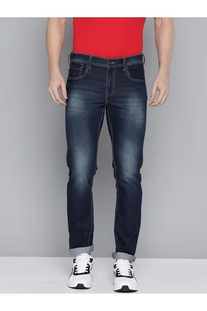 Indian Terrain Men Brooklyn Slim Fit Light Fade Stretchable Jeans
