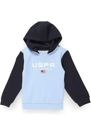 Ralph Lauren Boys Typography Printed Hooded Sweatshirt