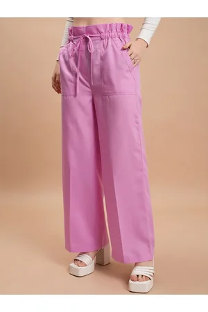 Ketch Women Mid Rise Peg Trousers