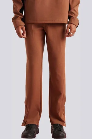 Muvazo Men Mid Rise Track Pant
