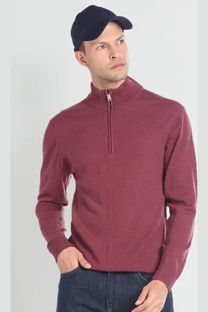 Arrow High Neck Long Sleeves Pullover Sweater