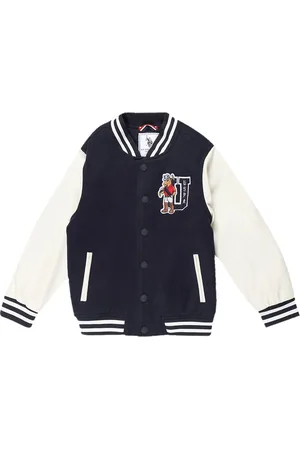 Ralph Lauren Boys Stand Collar Varsity Jacket