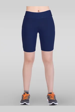 LAASA  SPORTS Women Skinny Fit Cotton Yoga Shorts
