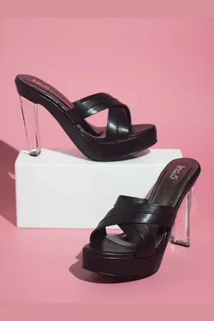 Inc 5 Criss-Cross Strap Platform Heels