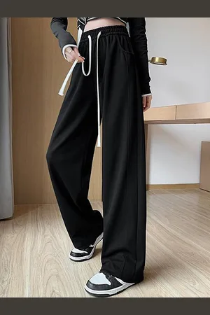 LULU & SKY Women Straight Fit Parallel Trouser