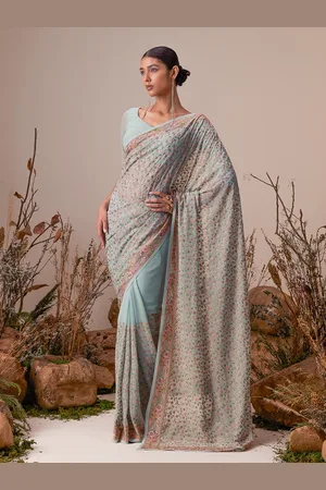 Soch Floral Embroidered Saree