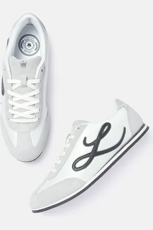 Louis Philippe Men Colourblocked Leather Everyday Sneakers with Brand Logo Detail