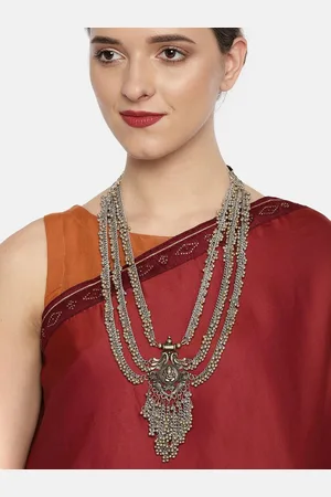 Fida Gold-Plated Stone Studded Layered Necklace