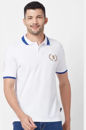 Giordano Slim Fit Polo Collar Short Sleeve Cotton T-shirt