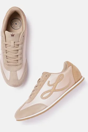 Louis Philippe Men Colourblocked Leather Sneakers