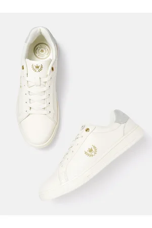 Louis Philippe Men Leather Sneakers