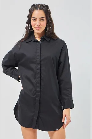 Bewakoof Women Super Loose Fit Shirt Dress
