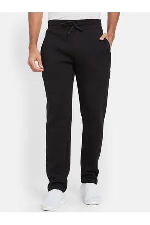 Buy OCTAVE Solid Cotton Regular Fit Men's Casual Trousers | Shoppers Stop