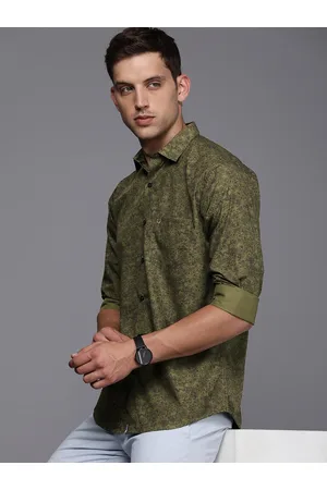 Allen Solly Sport Fit Floral Printed Pure Cotton Casual Shirt