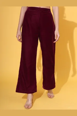 Jaipur Women Regular Fit Bootcut Trousers
