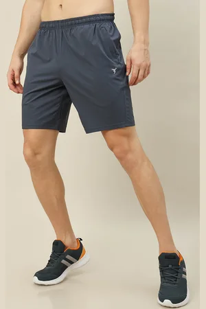 TECHNOSPORT Men Slim Fit Mid-Rise Rapid-Dry Sports Shorts