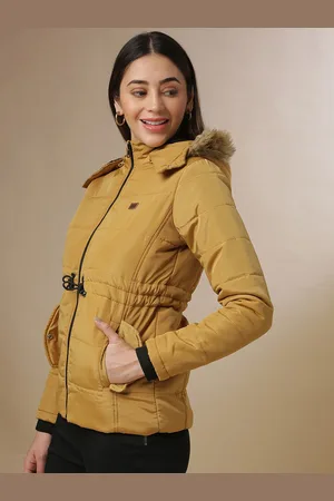 Campus Spread Collar Windcheater Outdoor Puffer Jacket