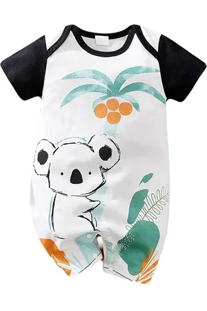 Stylecast Kids Graphic Printed Pure Cotton Rompers