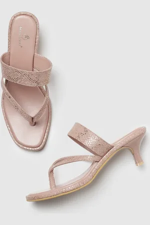 Marc Loire Textured Party Kitten Heels