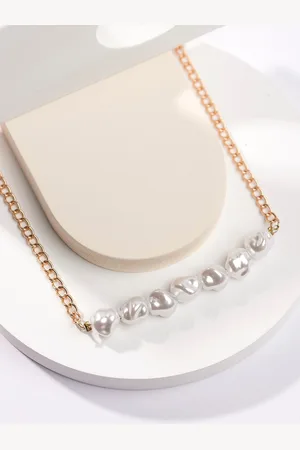 Priyaasi Gold-Plated Pearl Necklace