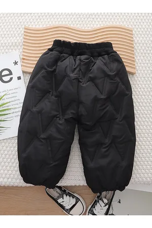 Stylecast Kids Black Mid-Rise Joggers