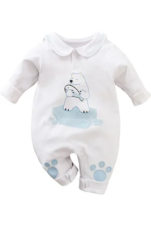 Stylecast Kids Graphic Printed Pure Cotton Rompers