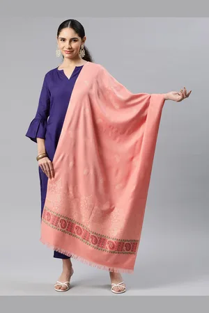 Sangria Paisley Woven Design Winter Pashmina Woollen Stole