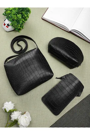Legal Bribe Textured PU Sling Bag with Pouches