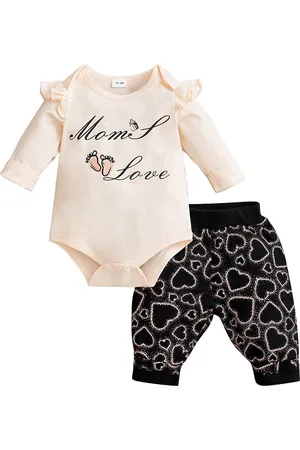 Stylecast Girls Pink Printed Pure Cotton Clothing Set