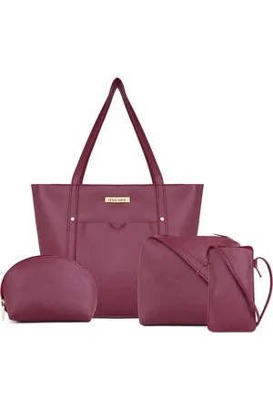 Legal Bribe Set Of 4 Structured Shoulder Bag