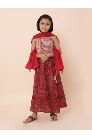 16 Size Kids Lehenga Choli for Girls Online at Indian Cloth Store