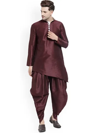 Sydney Heights Asymmetric Regular Straight Kurta with Dhoti Pants