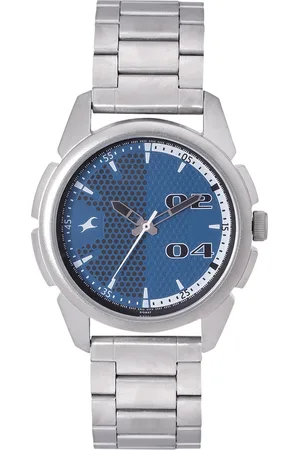 Fastrack Men Stainless Steel Bracelet Style Straps Analogue Watch- 3124SM03_OR_F