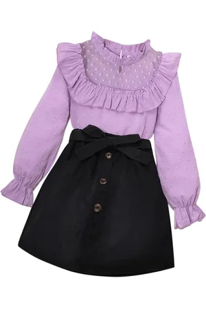 Stylecast Girls Self Design High Neck Clothing Set