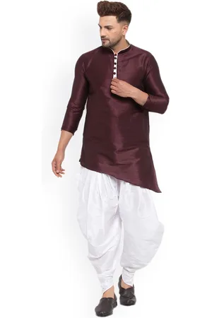 Sydney Heights Mandarin Collar Kurta With Dhoti Pants
