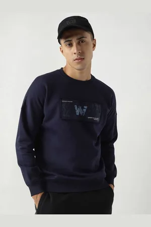 Wildcraft Men Navy Blue Printed Sweatshirt