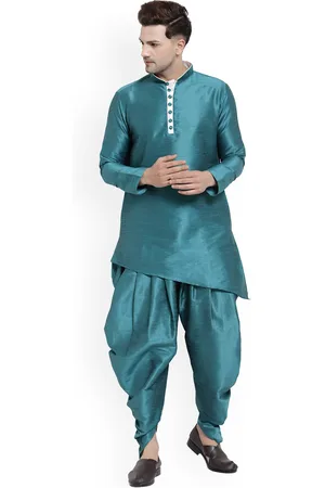 Sydney Heights Mandarin Collar Kurta With Dhoti Pants