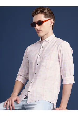Mast & Harbour Men Standard Checked Pure Cotton Casual Shirt