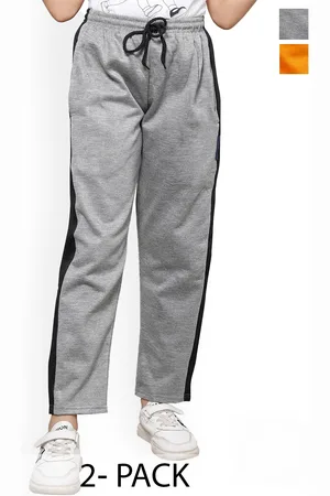 IndiWeaves Girls Pack of 2 Track Pants