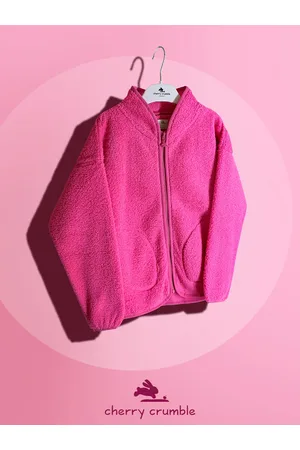 Cherry Crumble Girls Solid Tailored Jacket