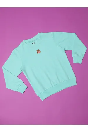 HOOP Boys Round Neck Cotton Pullover Sweatshirt